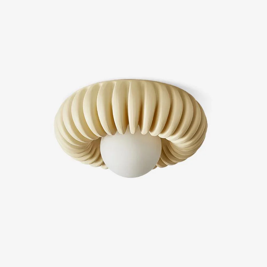 User-Friendly Franse geplooide plafondlamp Refined