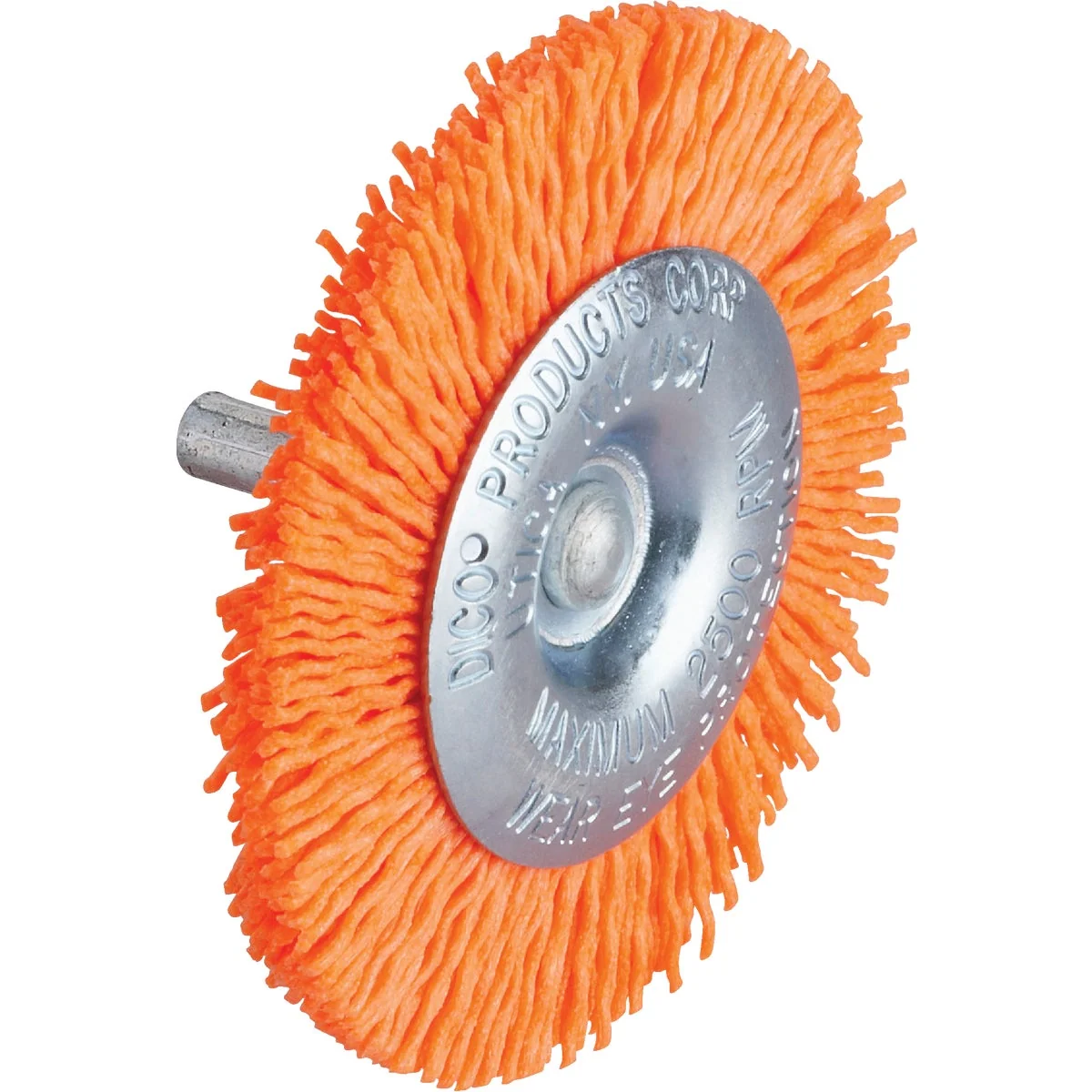 High-Performance Dico Nyalox 3 In. Coarse Drill-Mounted Wire Brush Enhanced