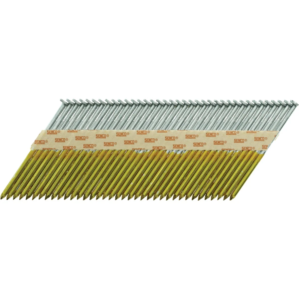 Expertly Made Senco ProHead 34 Degree Paper Tape Hot-Dipped Galvanized Clipped Head Framing Stick Nail 3 In. x .131 In. 2500 Ct. Certified