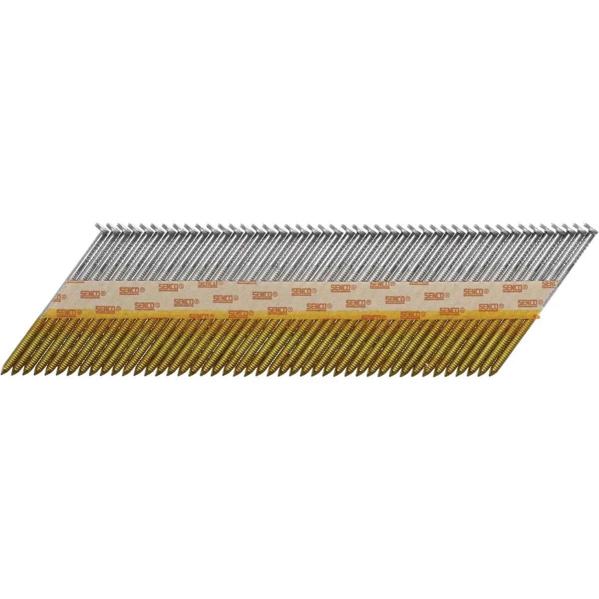 Environmentally Friendly Senco ProHead 34 Degree Paper Tape Hot-Dipped Galvanized Clipped Head Framing Stick Nail 2-3 8 In. x .113 In. 2500 Ct. Selected