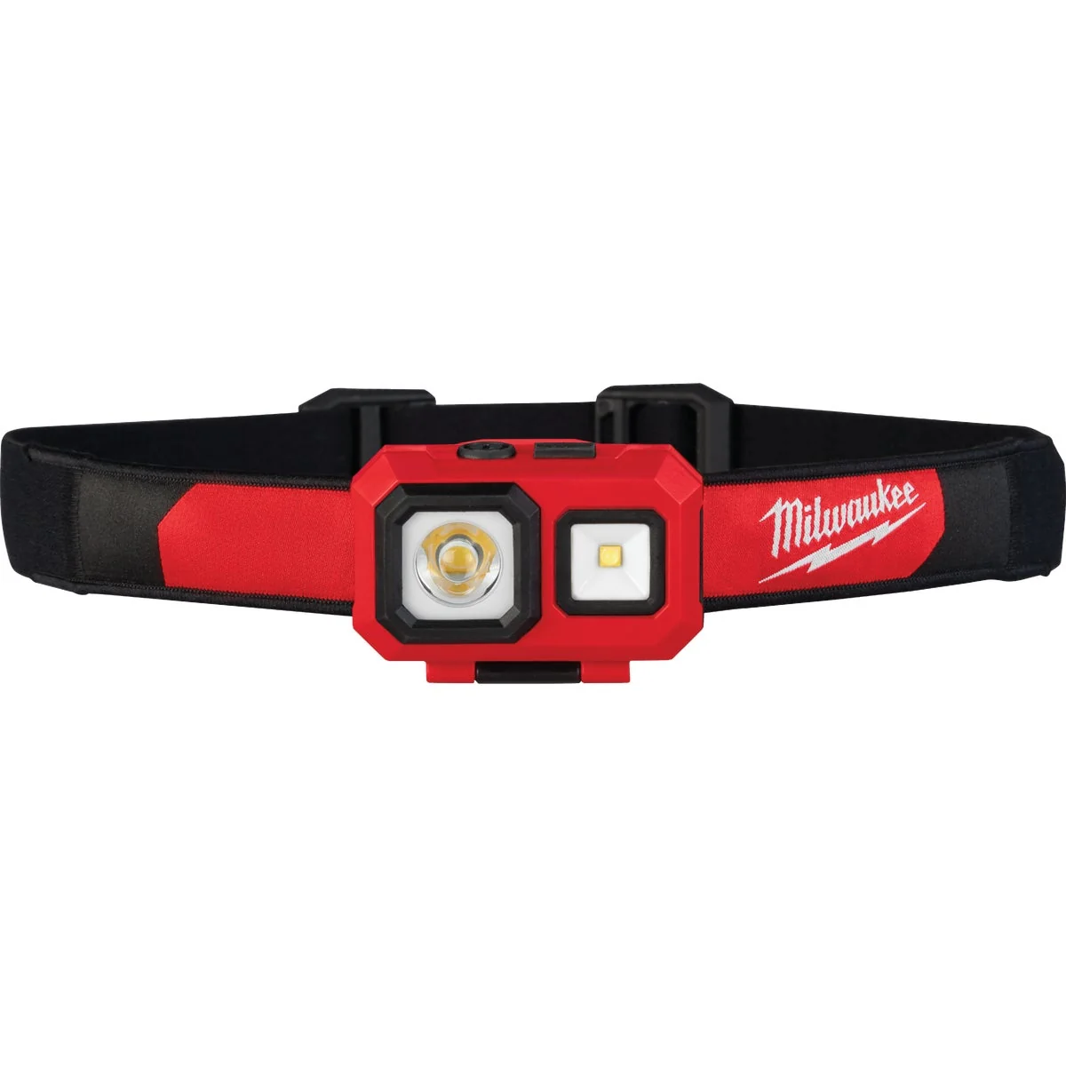 Dependable Milwaukee TrueView 450 Lm. LED Spot Flood Headlamp Red Black Advanced