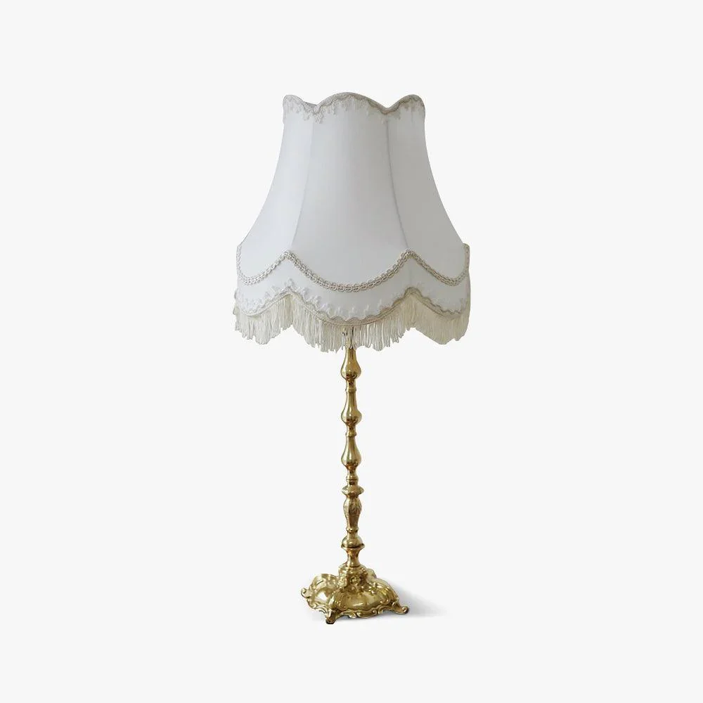 Premium Material Vintage tafellamp met kwastjes Enhanced
