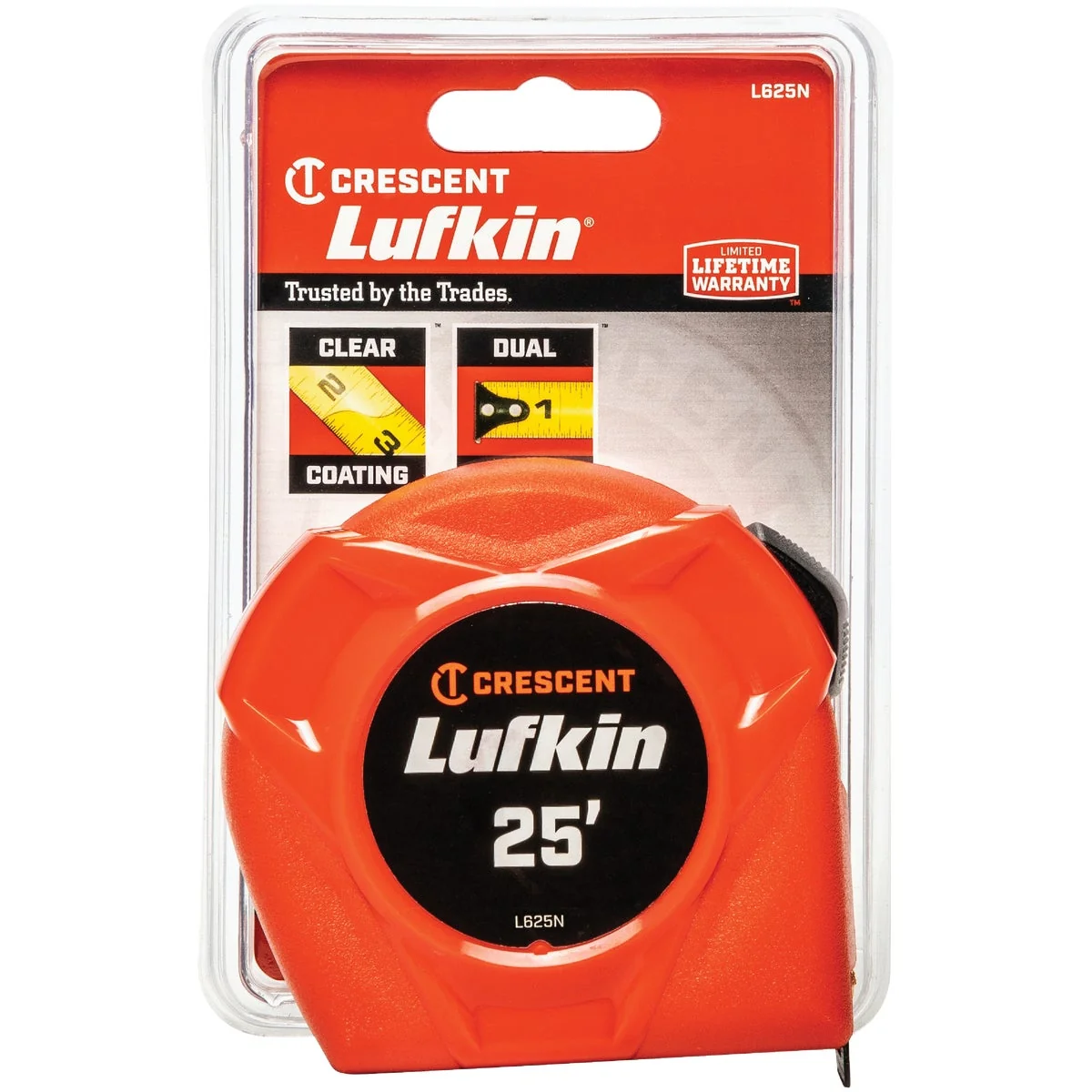 Fast Lufkin Hi-Viz 25 Ft. Tape Measure Secure