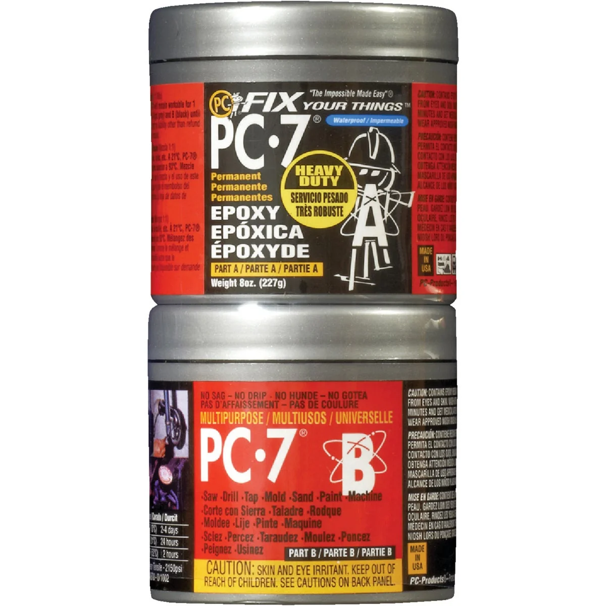 Official PC Fix PC-7 1 2 Lb. Multipurpose Epoxy Paste Prestigious