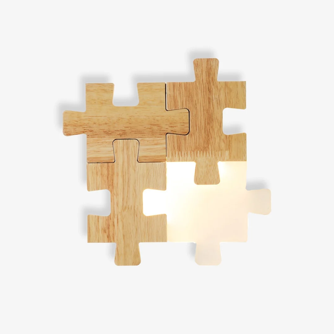 Verified Creatieve puzzelwandlamp World-Class