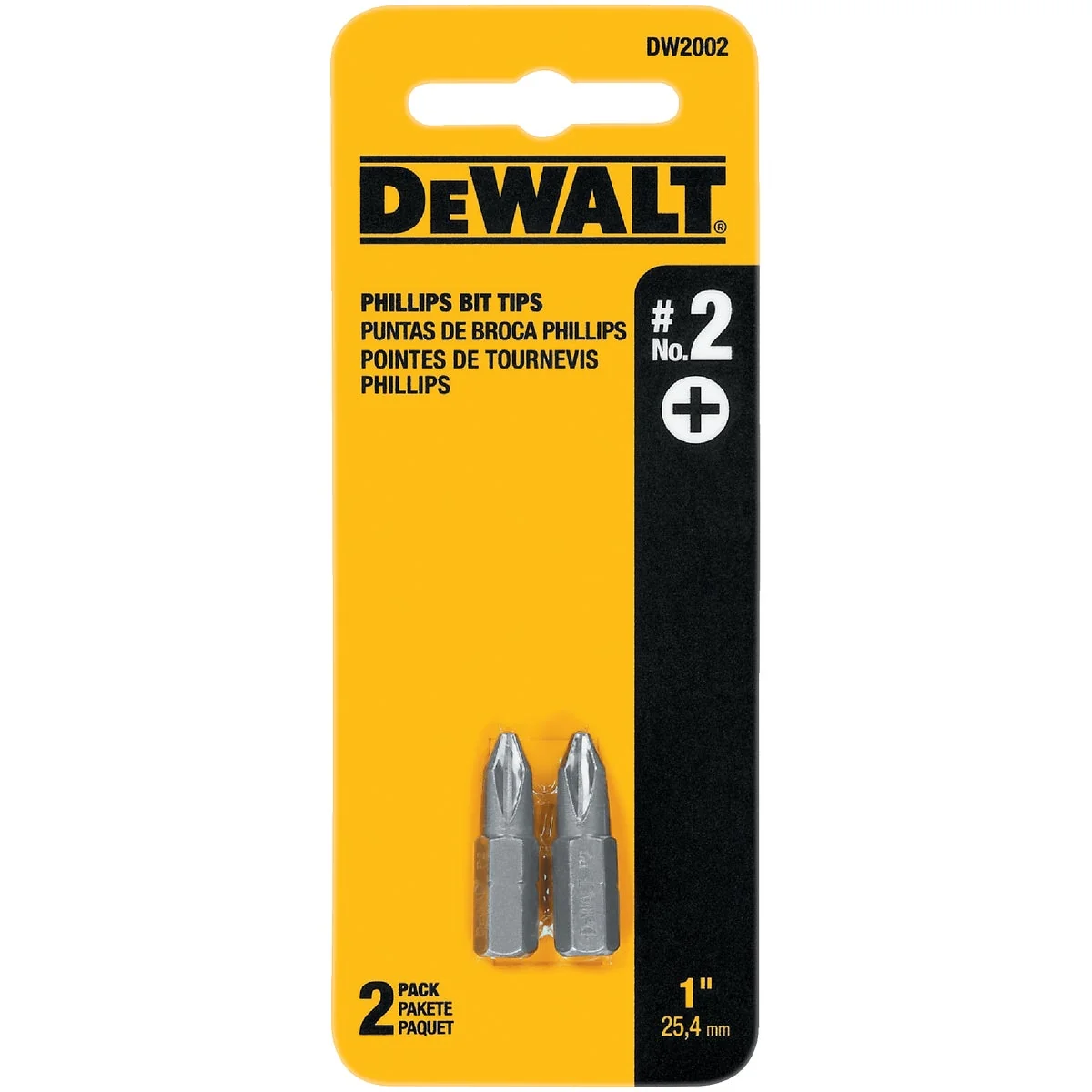 Convenient DeWalt Phillips 2 1 In. Insert Screwdriver Bit Genuine