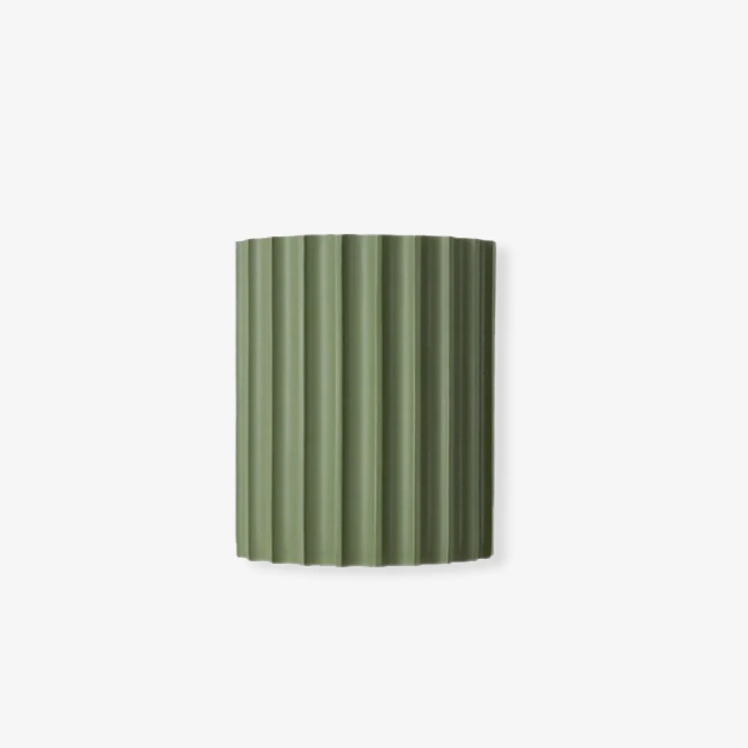 Classic Halfronde wandlamp van hars Elegant