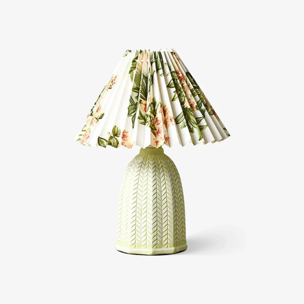 Eco-Friendly Vintage geplooide kleine bureaulamp Top-Quality