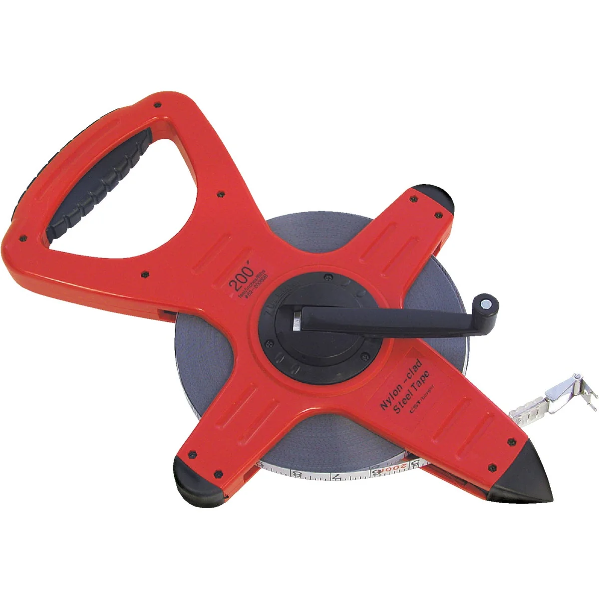 Comfortable CST berger 200 Ft. Zip-Line Nylon-Coated Open Reel Tape High-Quality
