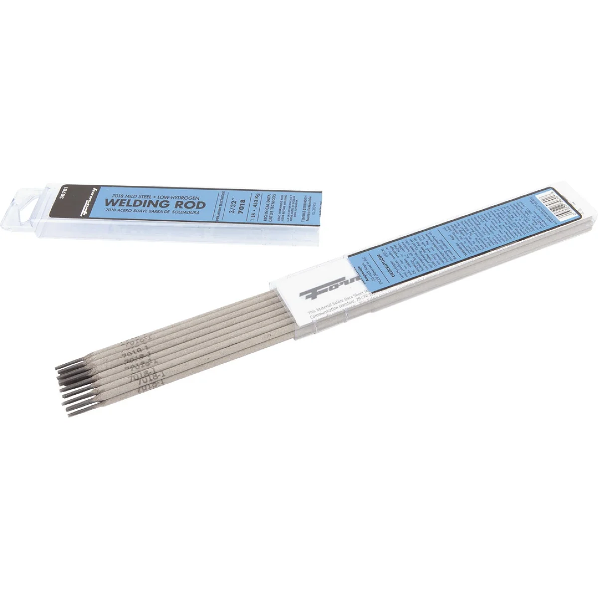 Efficient Forney E7018 Mild Steel Low Hydrogen Electrode 3 32 In. 1 Lb. Fine