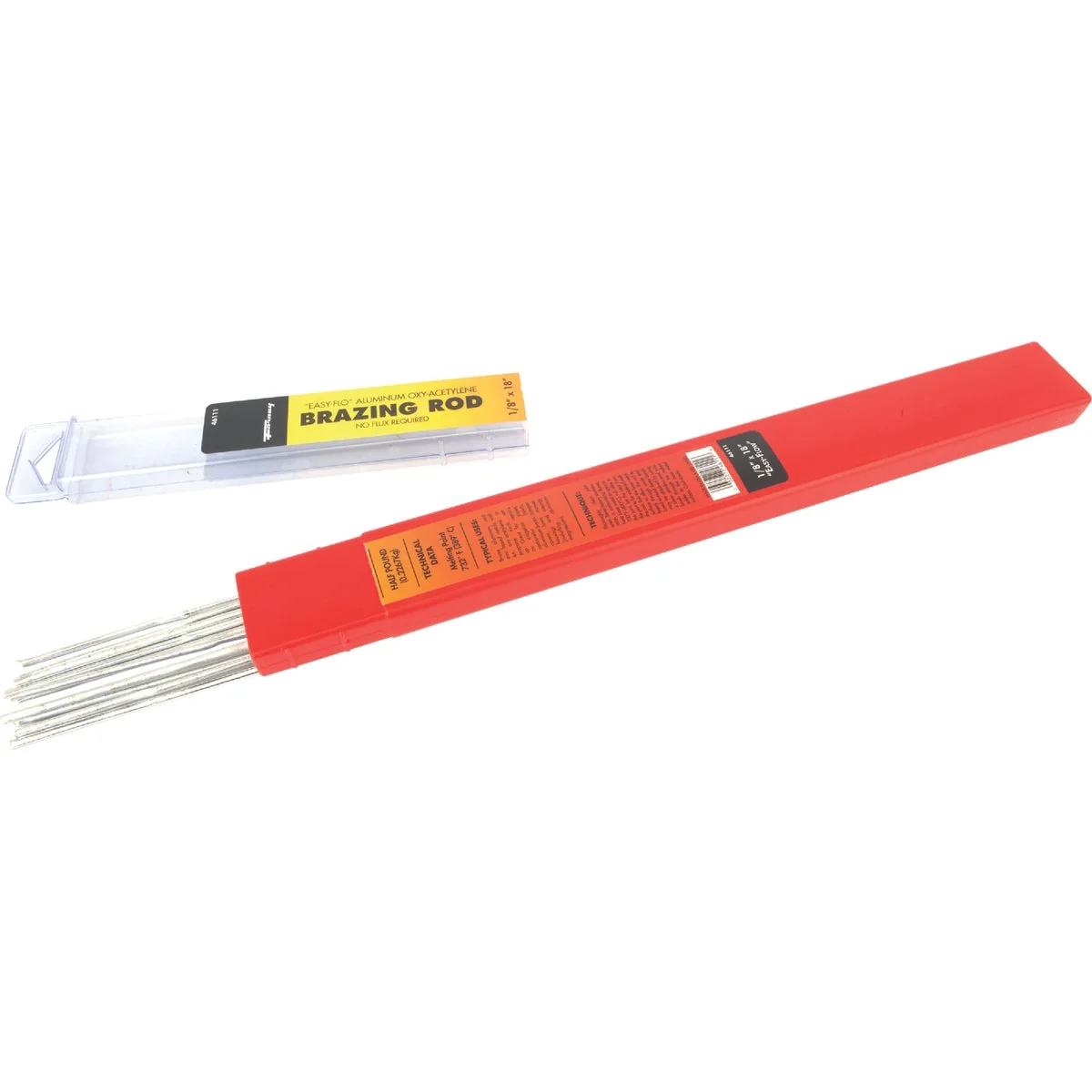Relaxed Forney Easy-Flo 1 8 In. x 18 In. Aluminum Brazing Rod 8-Pack Convenient