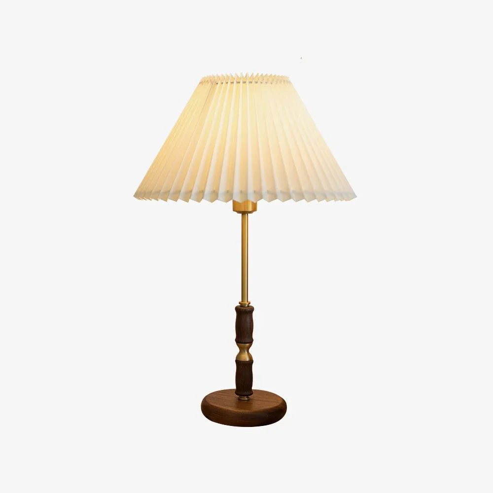 Traditional Vintage Amerikaanse geplooide bureaulamp Advanced