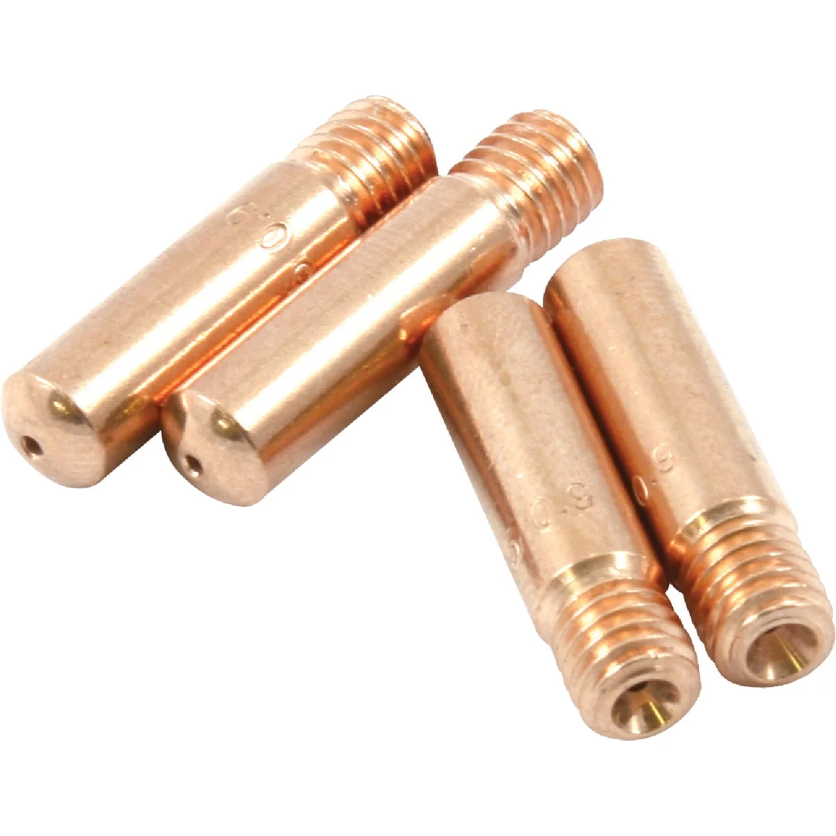 Advanced Forney 0.035 In. MIG Contact Tip Tweco and Binzel Compatible 4-Pack Environmentally Friendly