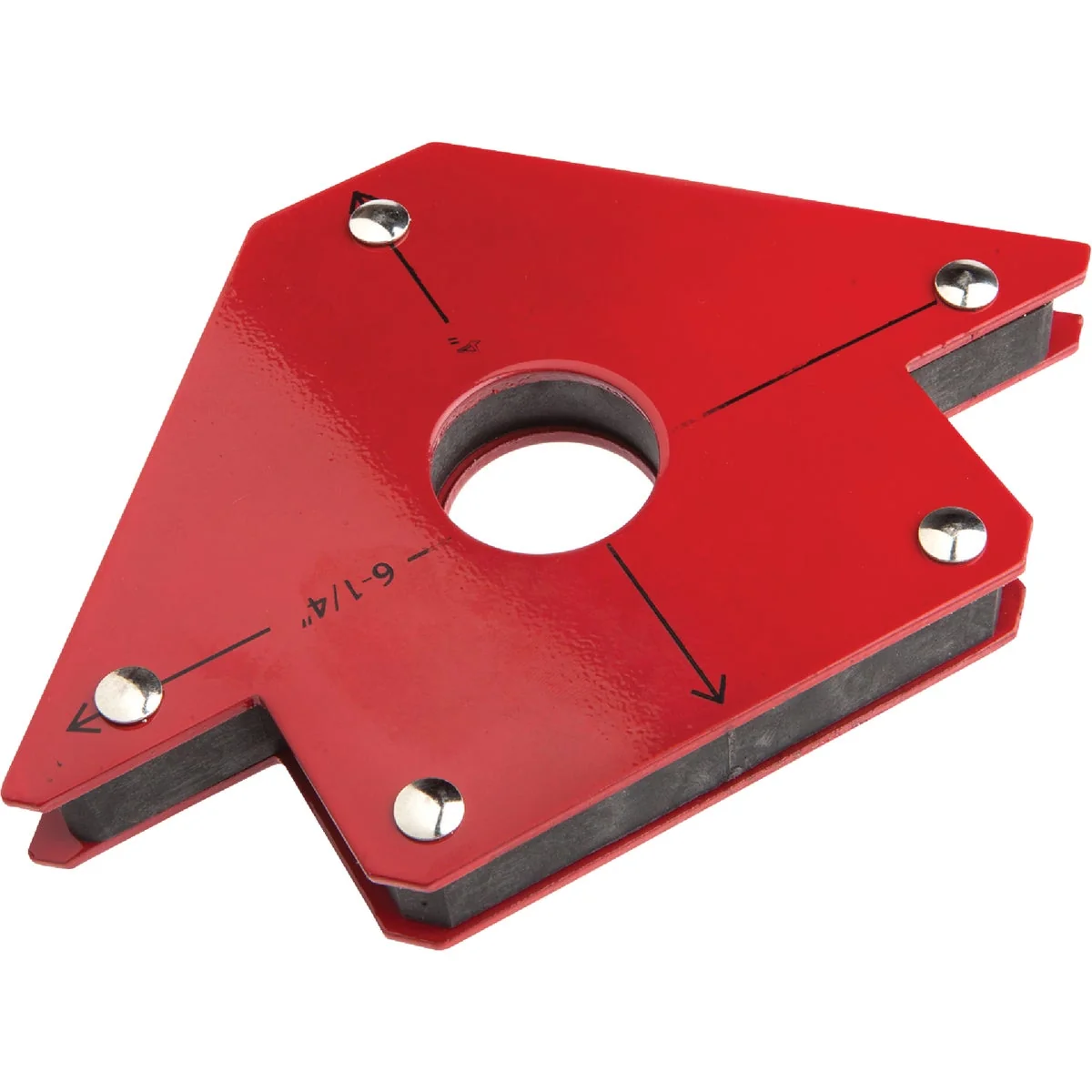 Flexible Forney 50 Lb. Capacity Magnetic Welding Jig with Center Hole User-Friendly