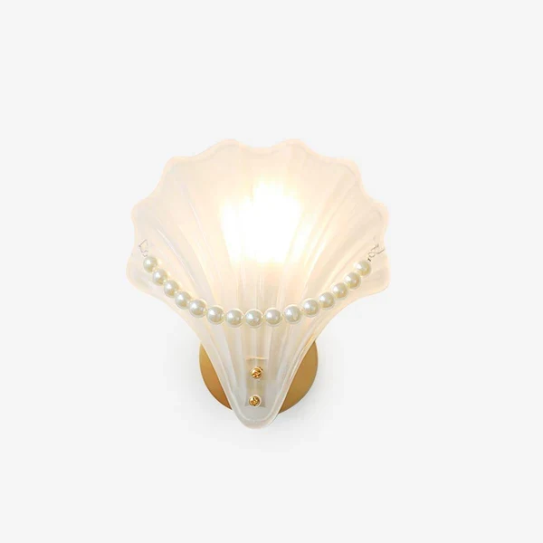 Premium Parel schelp wandlamp Trendy