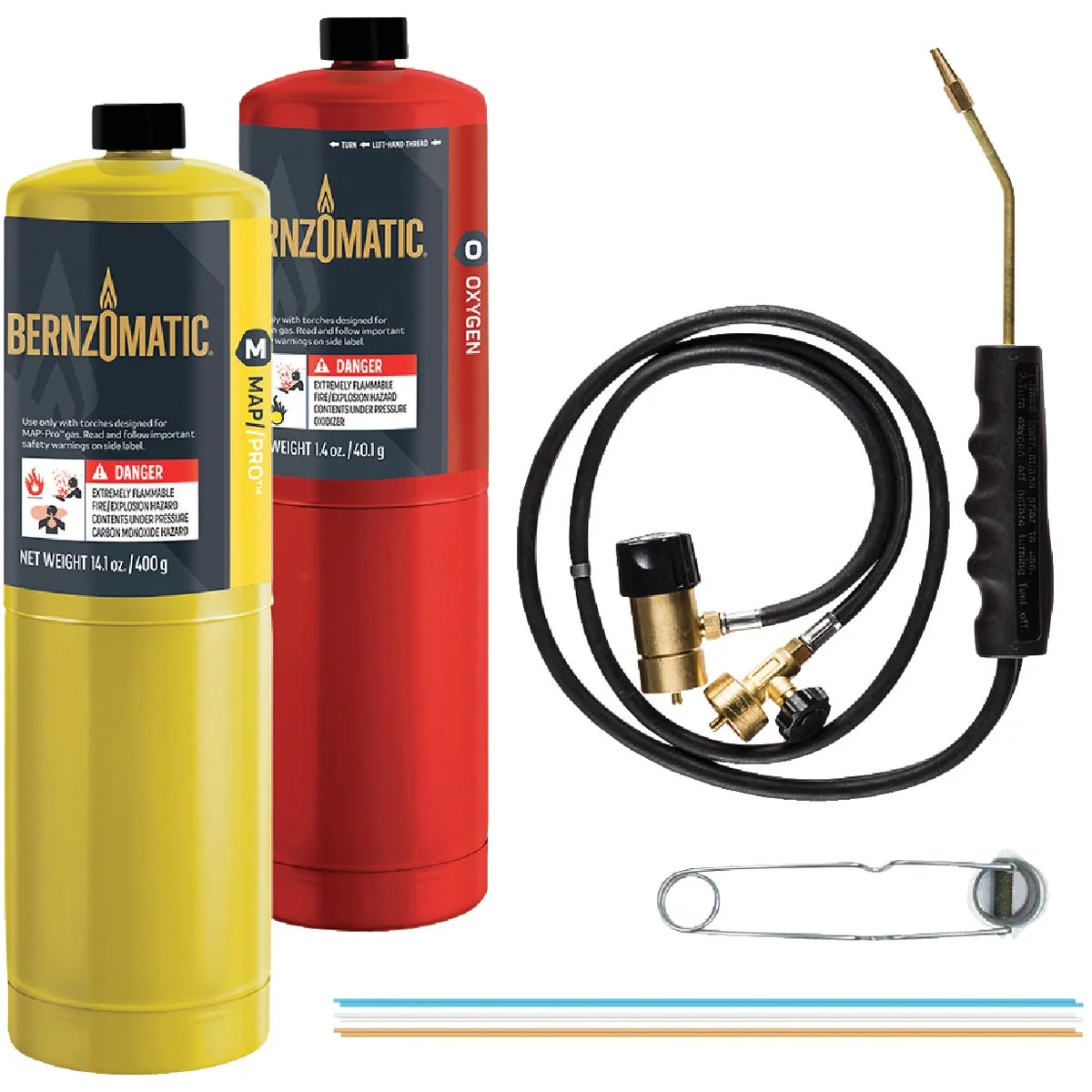 Enhanced Bernzomatic Brazing Torch Kit Original