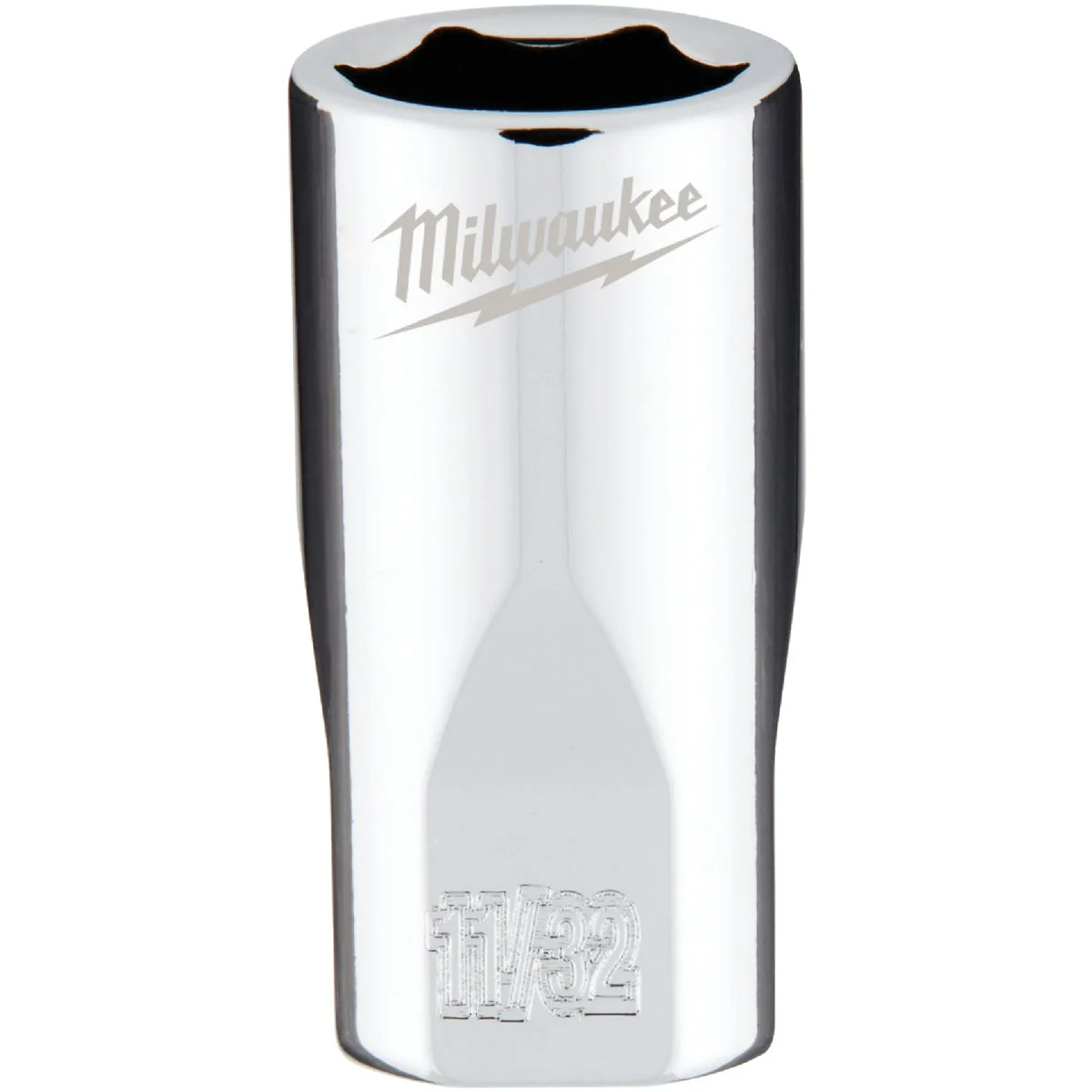 Elegant Milwaukee 1 4 In. Drive 11 32 In. 6-Point Shallow Standard Socket with FOUR FLAT Sides Proven