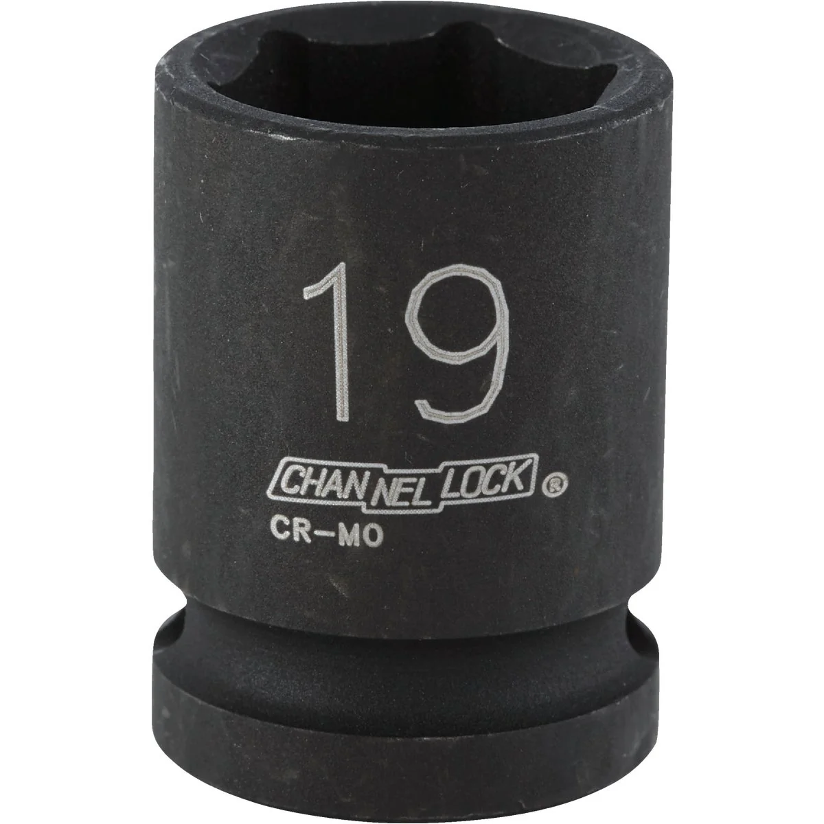 Relaxed Channellock 1 2 In. Drive 19 mm 6-Point Shallow Metric Impact Socket Recyclable