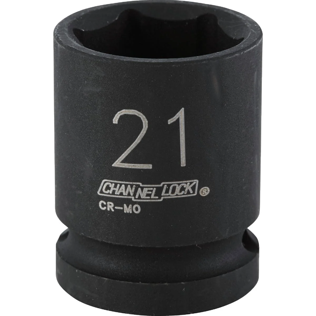 Exclusive Channellock 1 2 In. Drive 21 mm 6-Point Shallow Metric Impact Socket High-Quality