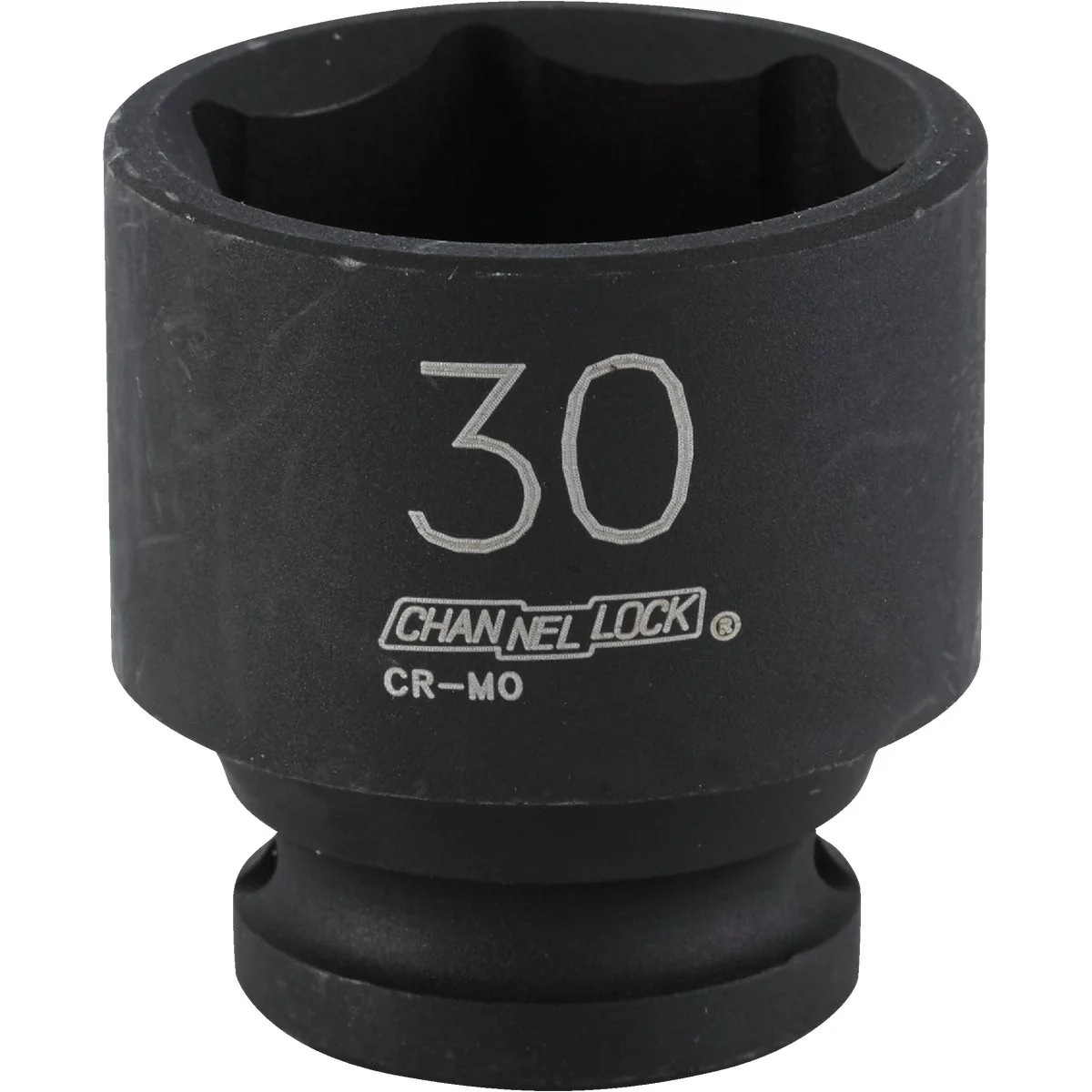 User-Friendly Channellock 1 2 In. Drive 30 mm 6-Point Shallow Metric Impact Socket Authentic