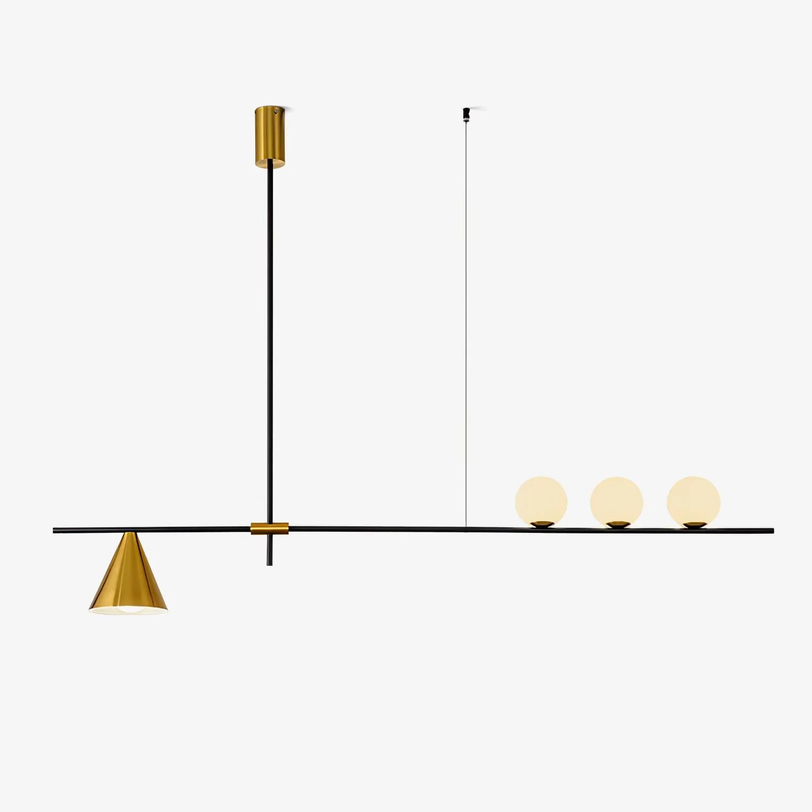 Fast Moderne Eclipse lineaire hanglamp Pure