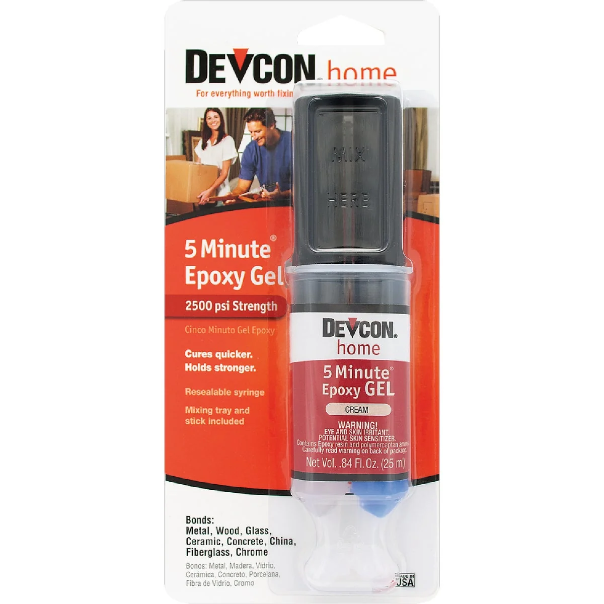 Artisan Devcon 1 Oz. 5 Minute Epoxy Gel Lightweight