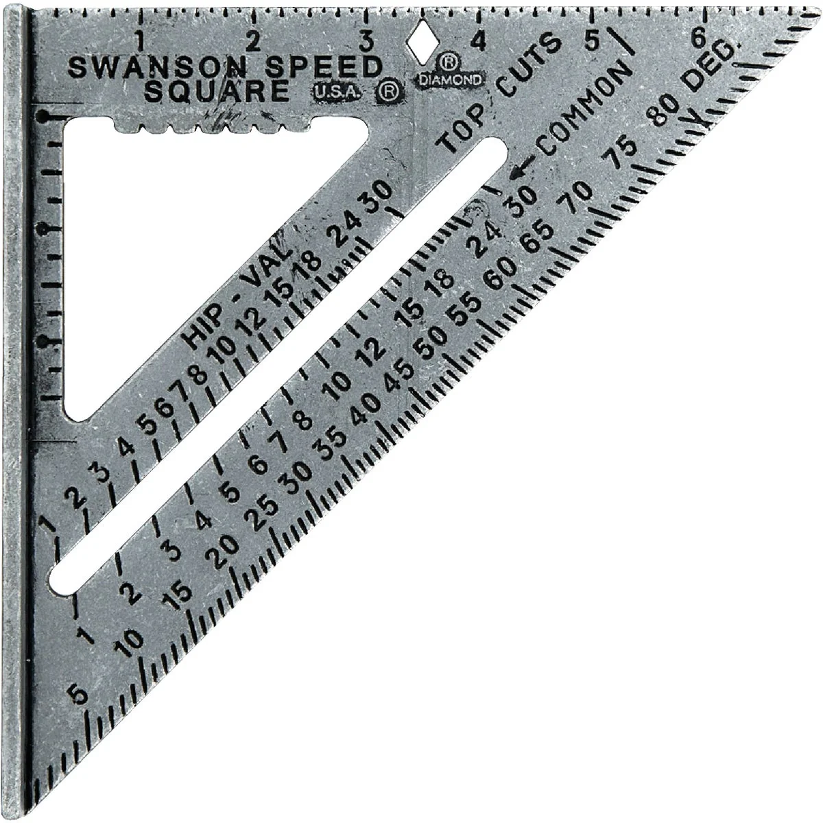 Clean Swanson Speed 7-1 2 In. Aluminum Rafter Square Proven