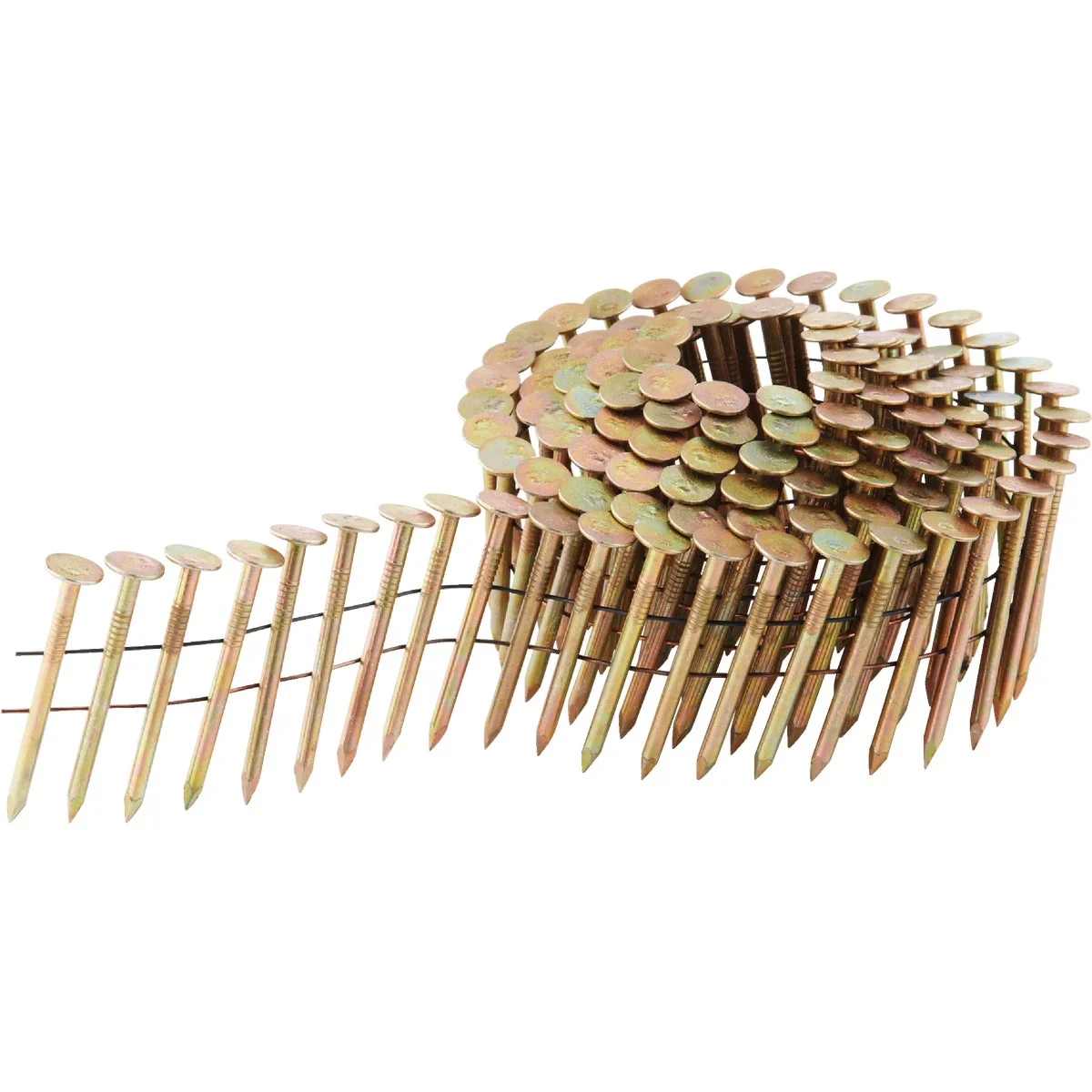 Outstanding Bostitch 15 Degree Wire Weld Galvanized Coil Roofing Nail 1-3 4 In. x .120 In. 7200 Ct. Certified