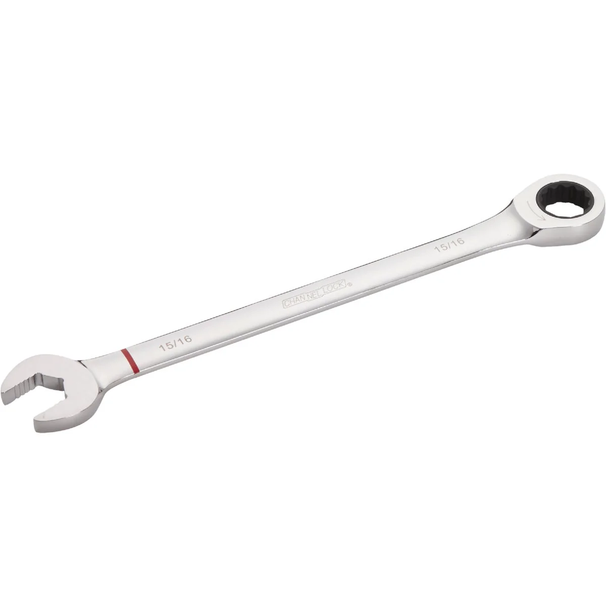 Reliable Channellock Standard 15 16 In. 12-Point Ratcheting Combination Wrench Green