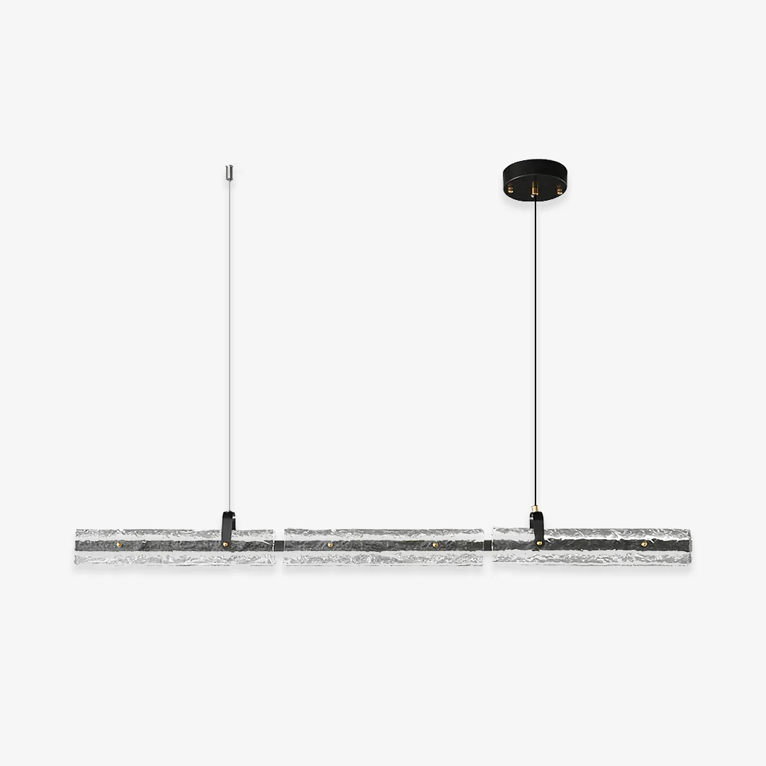 Modern Lineaire glazen LED-kroonluchter Next-Generation