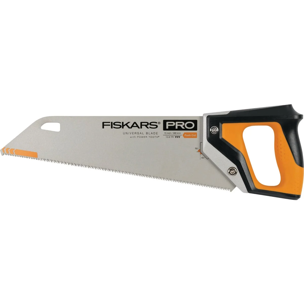 Trusted Fiskars Pro POWER TOOTH 15 In. L Blade Metal Handle Hand Saw with Sheath Convenient