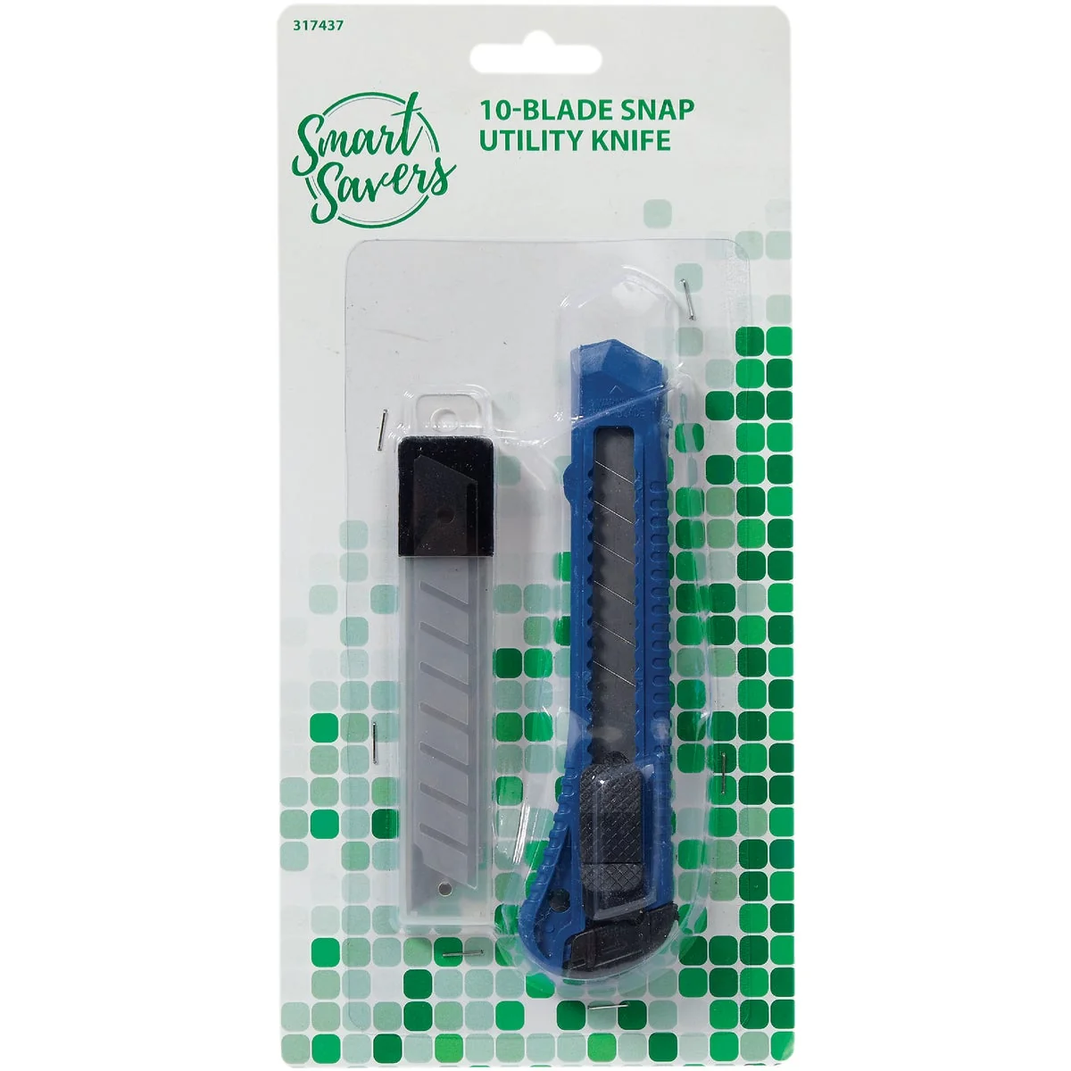 Green Smart Savers 8-Point Snap-Off Knife First-Class