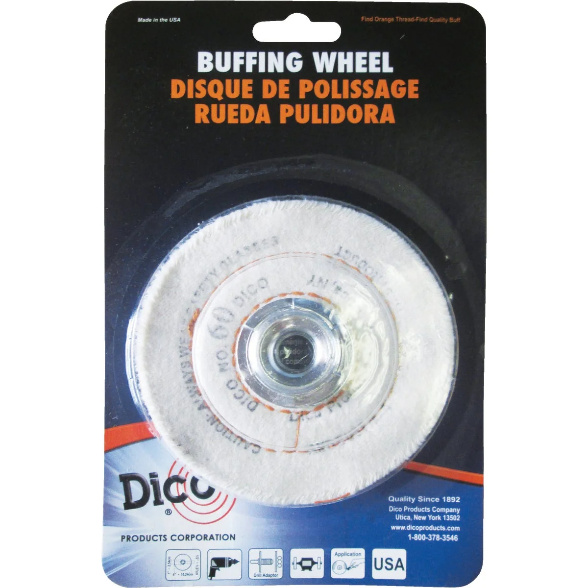 Unique Dico 4 In. x 1 2 In. Canton Wheel Professional