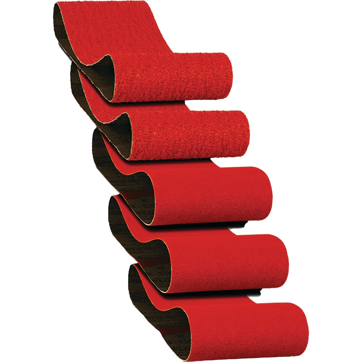 Enhanced Diablo 3 In. x 18 In. 50 80 120 Grit General Purpose Sanding Belt 5-Pack User-Friendly