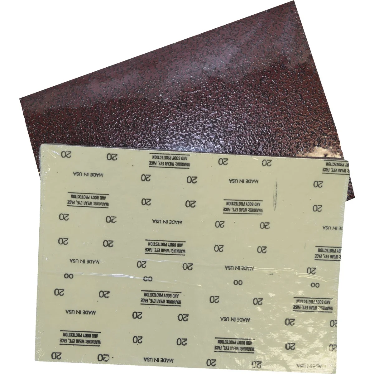 Secure Virginia Abrasives 12 In. x18 In. 100 Grit Floor Sanding Sheet for Flecto Buff Excellent