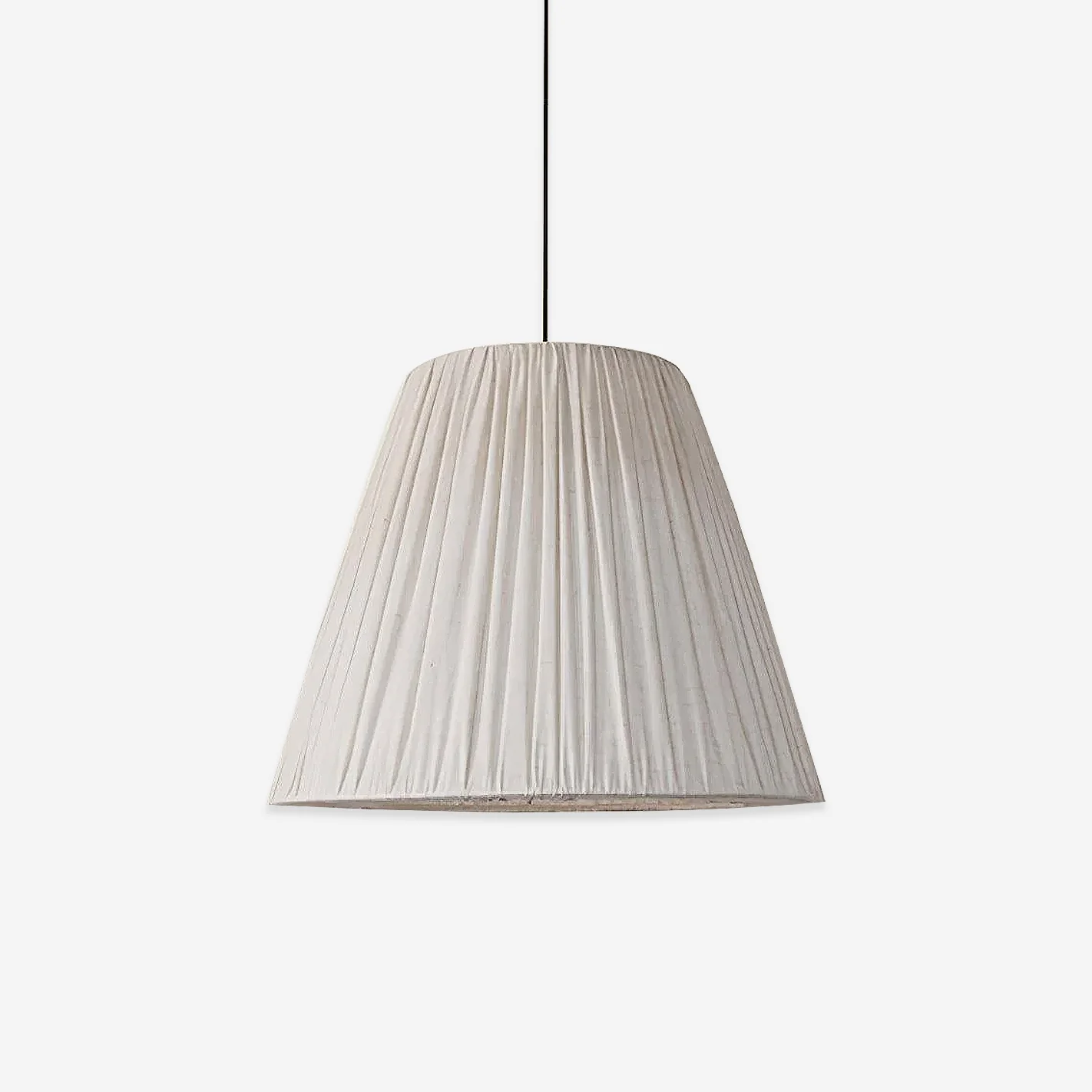 Trendy Moderne conische hanglamp van textiel Responsible