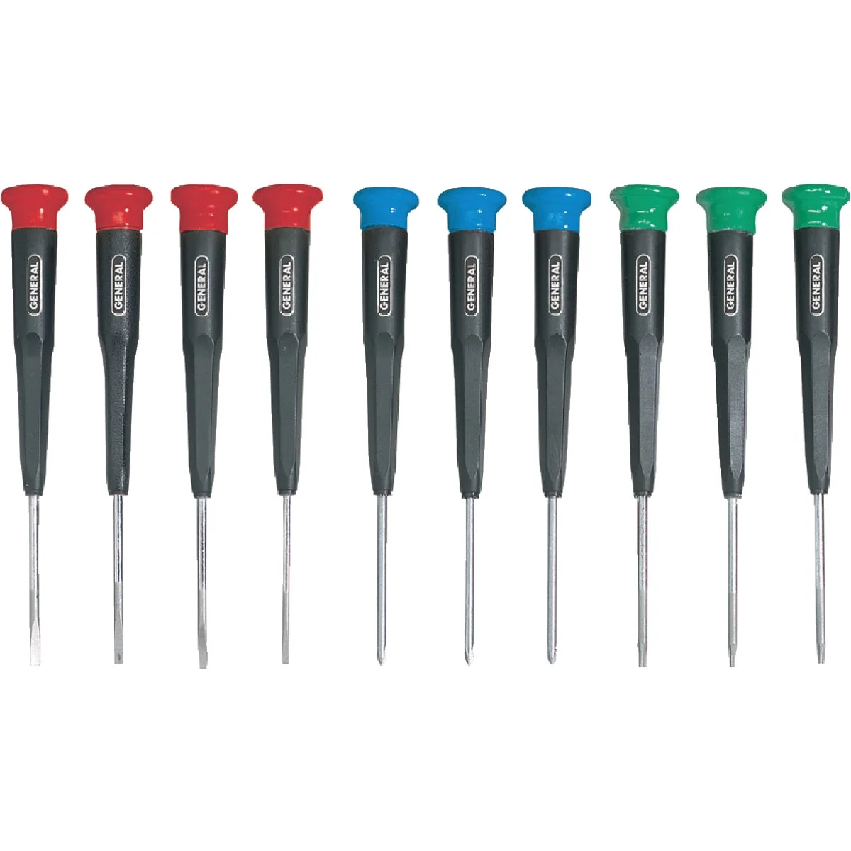 Secure General Tools Mini Screwdriver Set 10-Piece Premium Material