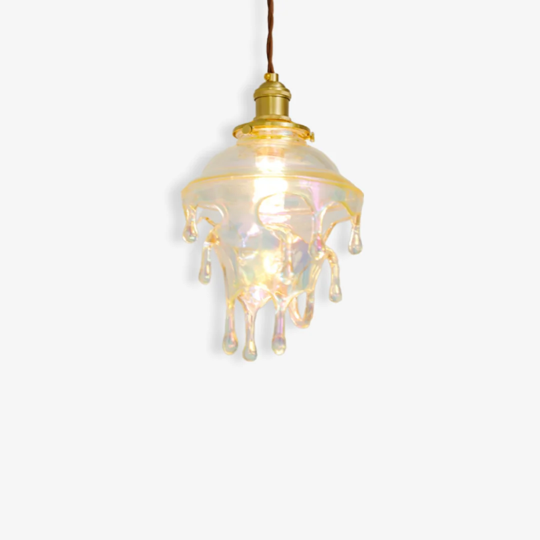 Versatile Kleurrijke Waterdruppel Hars Hanglamp Comfortable