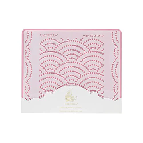 Lightweight Cookie and Cupcake Stencil Breathable