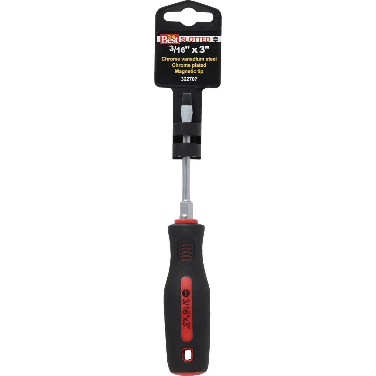 Functional Do it 3 16 In. x 3 In. Slotted Screwdriver Recyclable