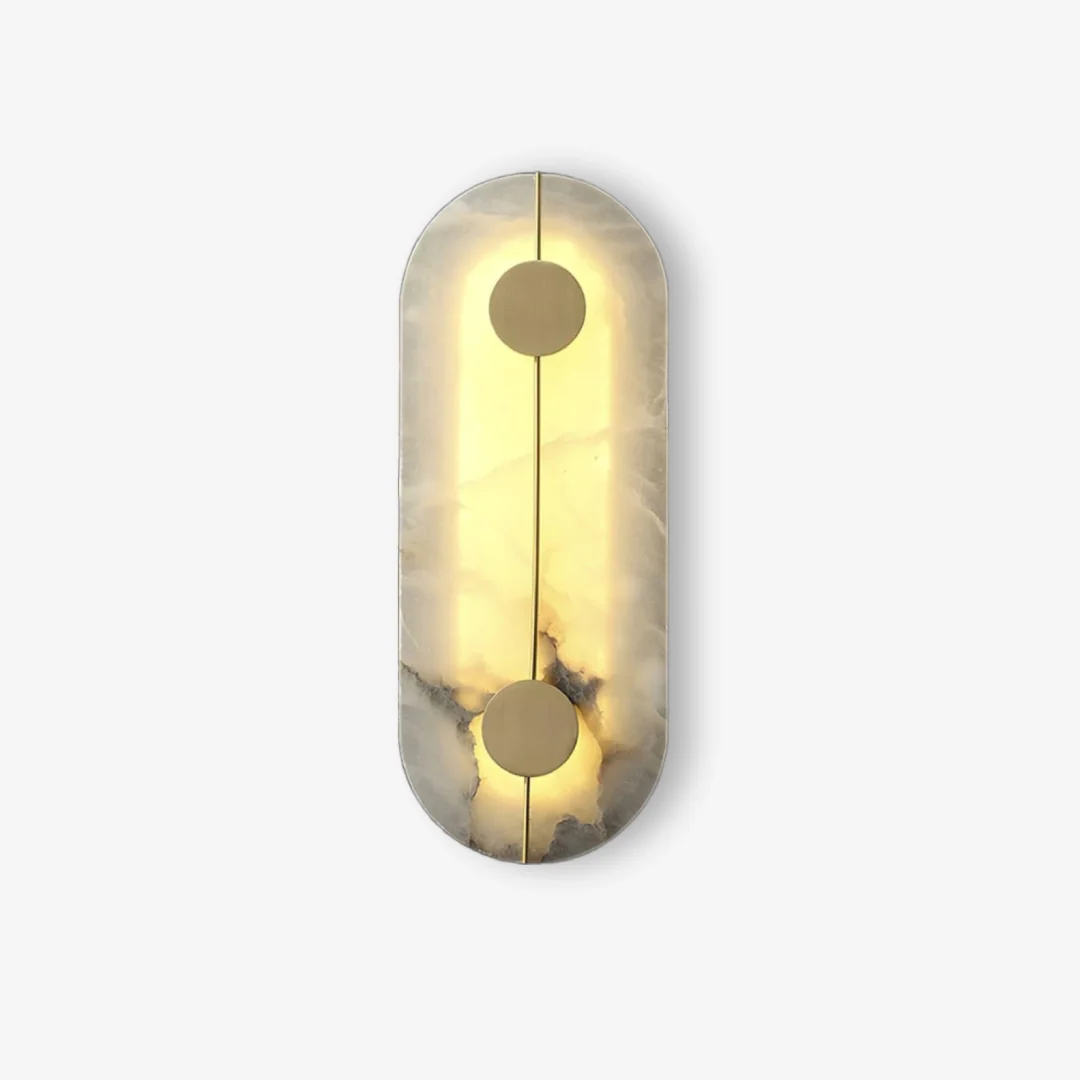 First-Class Artistieke Sneeuwstenen Wandlamp Natural