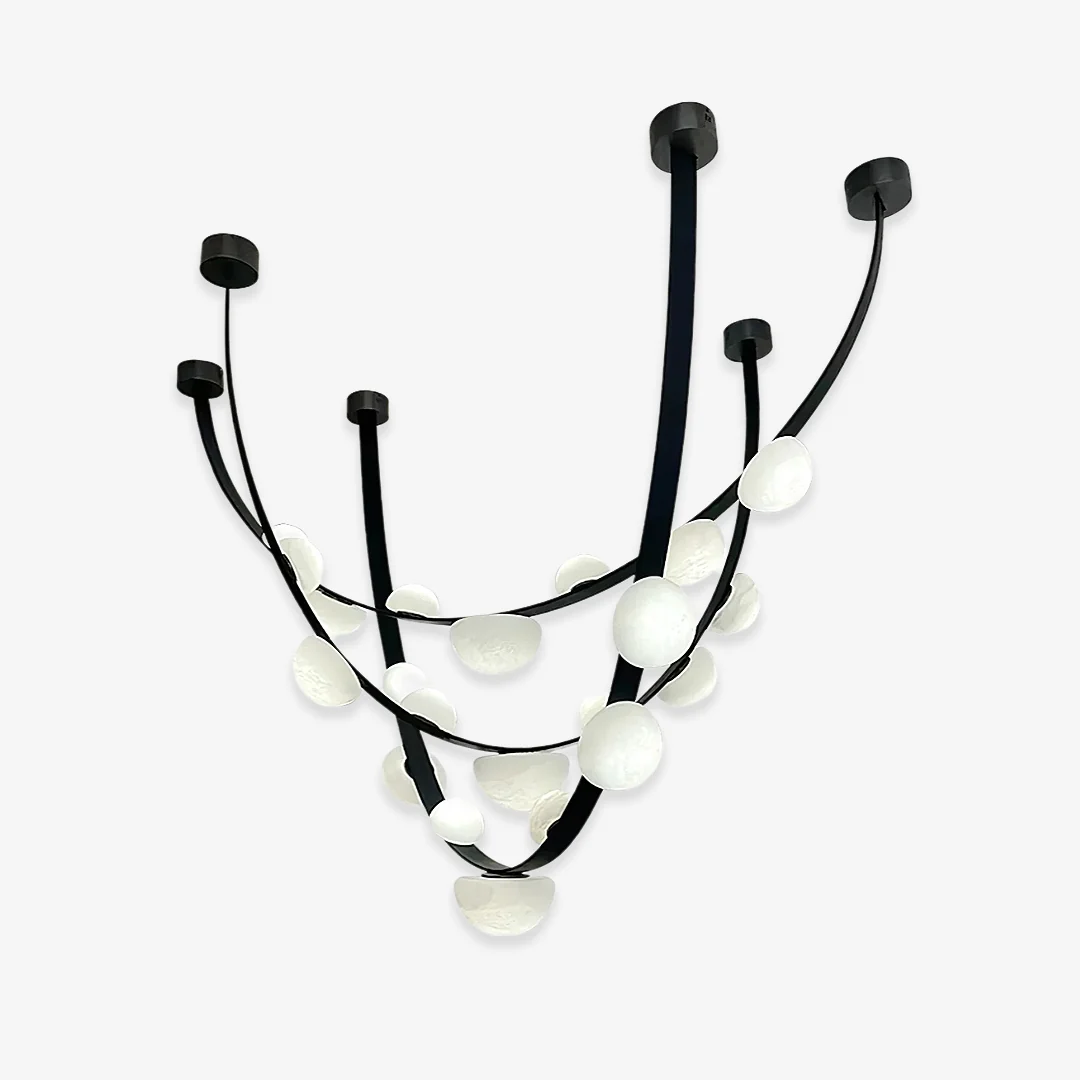 Relaxed Dauwdruppels LED kroonluchter Fine