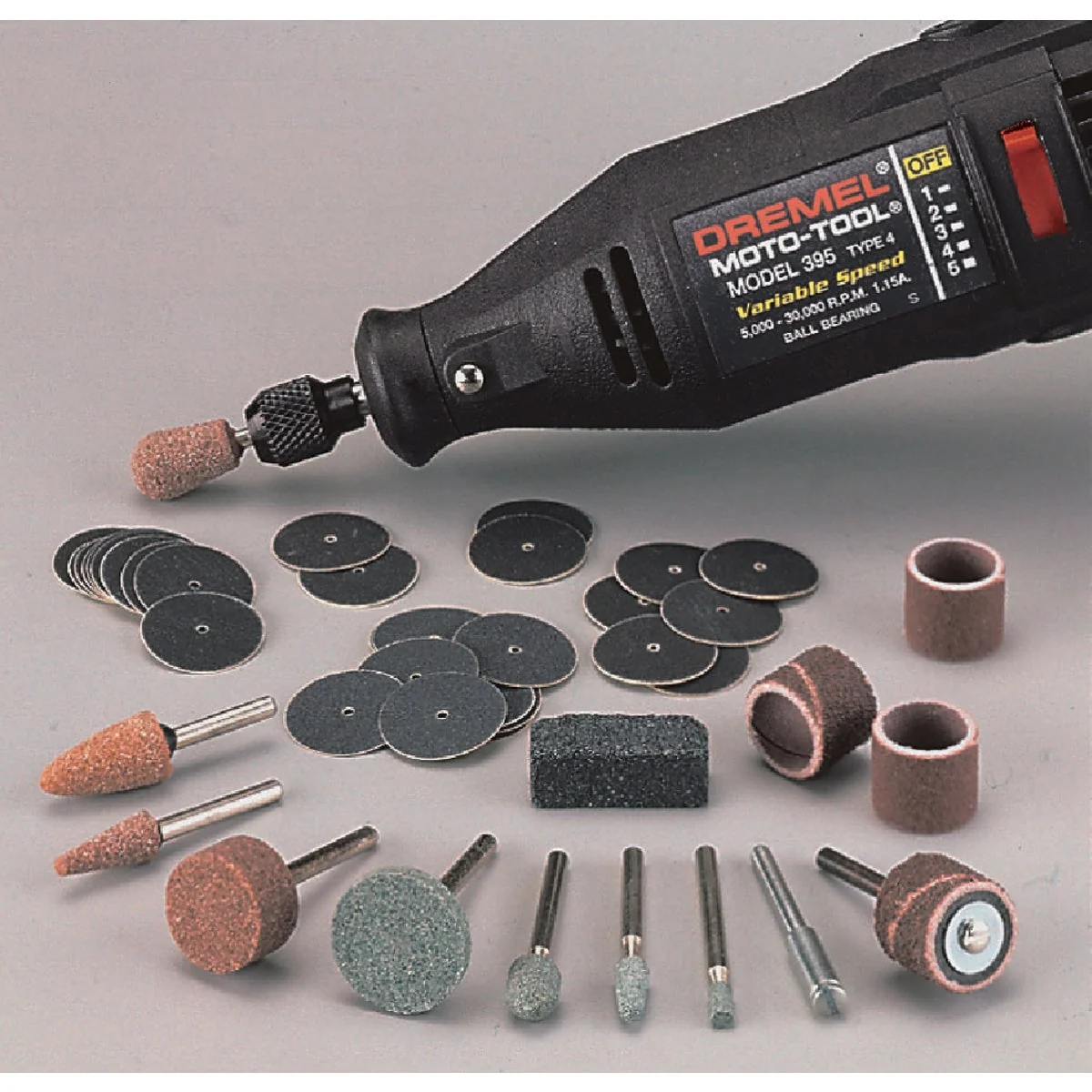 Practical Dremel Sanding and Grinding Rotary Tool Accessory Kit 31-Piece High-Performance