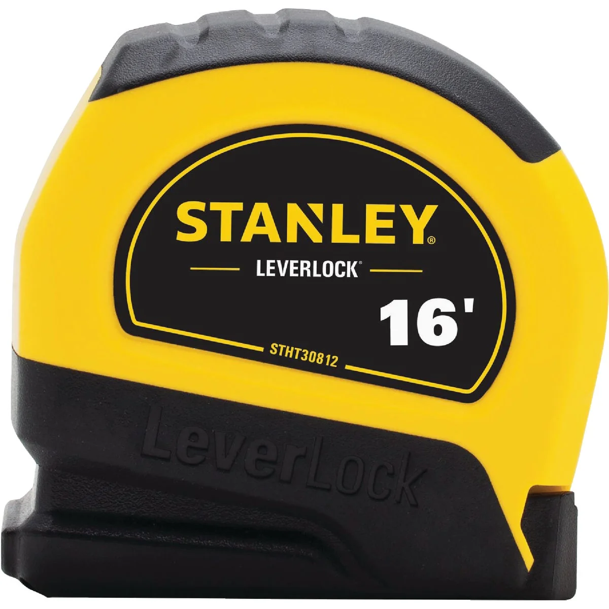 Green Stanley LeverLock 16 Ft. Tape Measure Minimalist