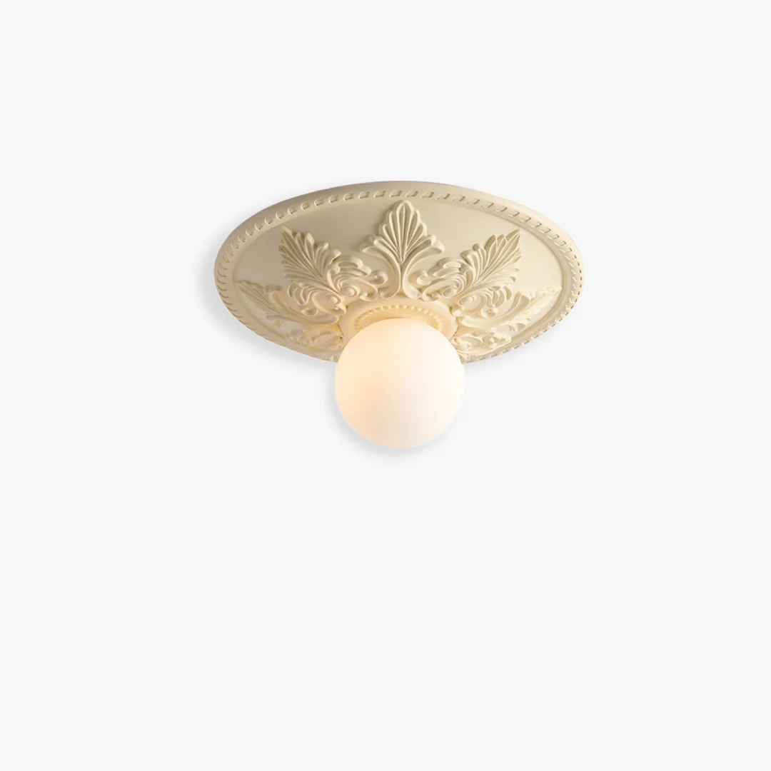 Artisan Franse gesneden plafondlamp Breathable