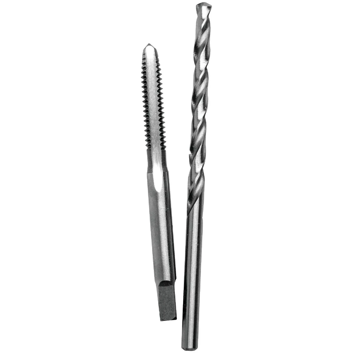 Convenient Century Drill Tool 12-24 National Coarse Carbon Steel Tap-Plug and 16 Wire Gauge Drill Bit Elegant