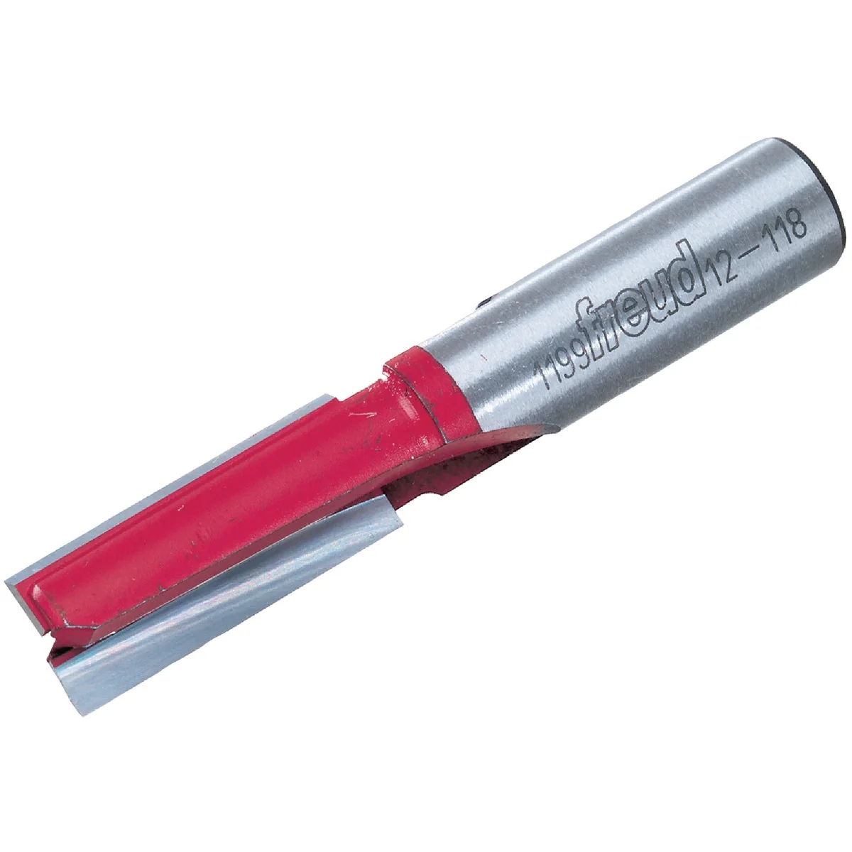 User-Friendly Freud Carbide Tip 1 2 In. Double Flute Straight Bit Reliable