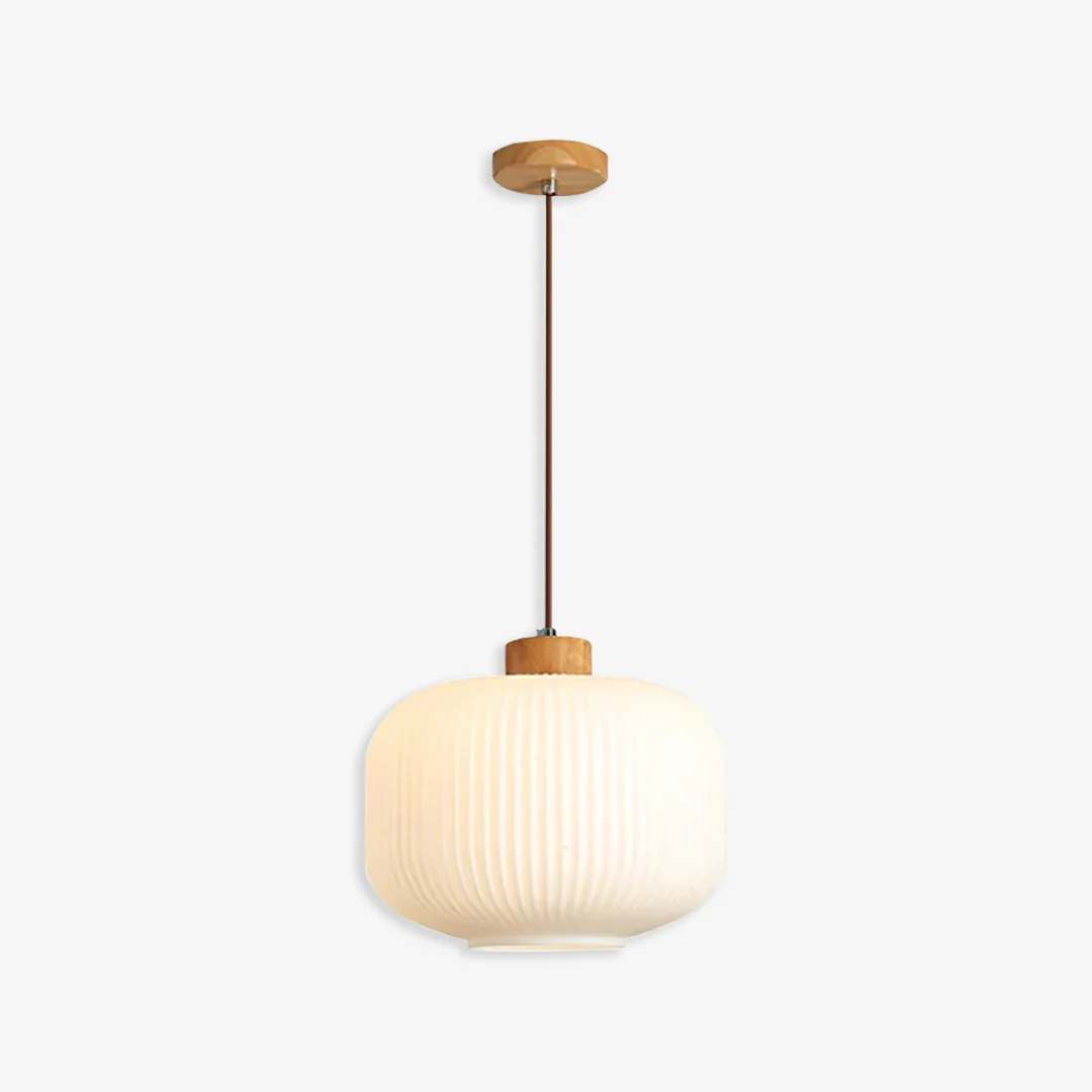 Sustainable Lantaarn glazen hanglamp Crafted