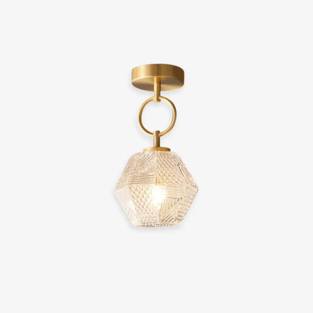 Clean Glazen kunst plafondlamp Advanced