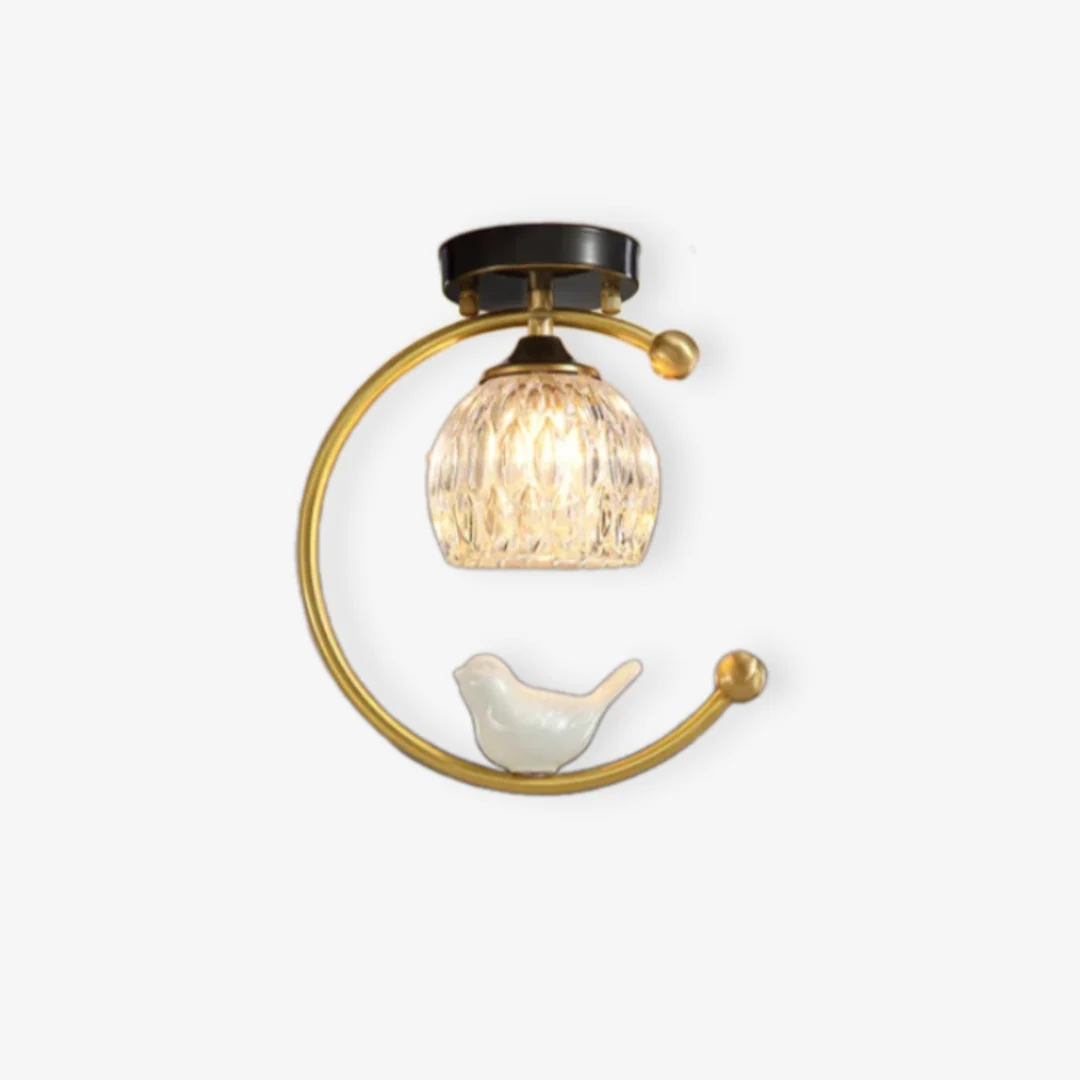 Verified Porseleinen vogel plafondlamp Elite
